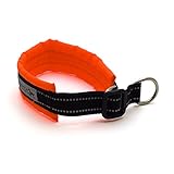 ザ・ブラックラブカンパニー ムックカラー 【R】 犬用首輪/Mサイズ ネオン オレンジ /全13色・８サイズ！ 超小型犬から大型犬まで 犬グッズ専門店 オリジナル 国産 手作り