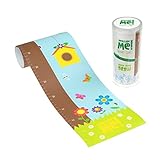 Little Wigwam Measure Me 。Baby roll-up Growth高さチャートの子供キッズ部屋 – Forest Friends