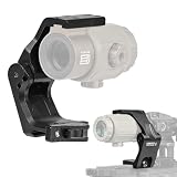 良品武品 G33 G43 対応 マグニファイア マウント Unity Tactical Fast Omni レプリカ 20mmレール対応 QDレバーマウント ブラック