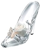 ガラスの靴　シンデレラハイヒール　with ローズ レッド