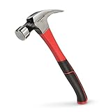 TEKTON 30324 Jacketed Fiberglass Magnetic Head Rip Hammer 20-Ounce [並行輸入品]
