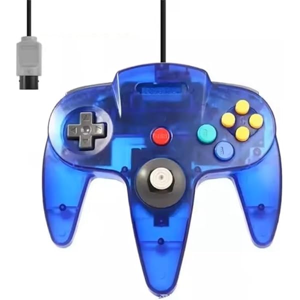 Amazon | コントローラーBrosクリアブルーN64 | 本体・周辺機器