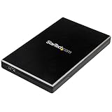 StarTech.com USB 3.1(10 Gbps)接続2.5インチSATA SSD/HDDドライブケース アルミ製ポータブル&シングルドライブケース S251BMU313