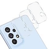 【3枚セット-国産旭硝子素材】 YWXTX 対応 Galaxy A53 カメラ保護 フィルム 強化ガラス 対応 保護カバー 対応 ギャラクシー A53 指紋防止 硬度9H 耐衝撃 キズ防止 露出オーバー防止 高透過率 防滴 防塵 貼り付け簡単 YWXTW-Galaxy A53