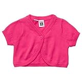 Carter's(カーターズ) ショートスリーブコットンボレロカーディガン(Pink) 12M(9-12ヶ月) [並行輸入品]