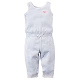 カーターズ Carter's カバーオール 綿100% Striped Jersey Jumpsuit NB (50-55cm)