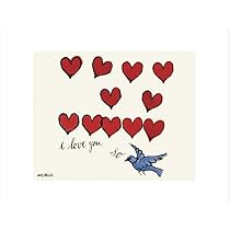 アンディウォーホル　I LOVE YOU SO Andy Warhol（アンディ ウォーホル） I LOVE YOU SO C. 1958(M