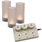 Update International (CDL-6S) Rechargeable LED Candles [6 Candle Set] by Update International