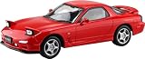 青島文化教材社(AOSHIMA) 1/32 楽プラ スナップキット No.04-VR アンフィニ FD3S RX-7 ヴィンテージレッド 色分け済みプラモデル