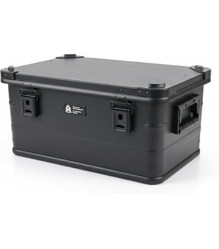 GENERIC OUTDOORアルミコンテナ 30L マットブラック カスタム品 Amazon.co.jp: GENERIC OUTDOOR NEW マットブラック アルミコンテナ
