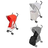 【セット買い】 Maclaren Strollers Mark II Recline スパイシーオレンジ + レインカバー + フットマフ