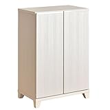 タンスのゲン 下駄箱 シューズボックス 幅60 ピタゴラス 国産 完成品 ホワイト 24900002 WH