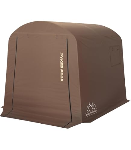 Amazon.co.jp: サイクルハウス ガレージ 防水 自転車 収納3台用 梅雨