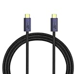 USB Type C 140Wケーブル 10W-140Wに対応10Gbps/5A/20v/PD3.1 超急速充電 USB C to C ケーブル【USB PD対応/高耐久ナイロン】MacBook Pro、iPad mini 6、Huawei Matebook、iPad Pro/Air、PixelXperia、Sony、Galaxy等Type C機種対応 (1M)