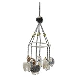 タグ – Wooly Lambモバイル、手作り吊り飾りIdeal for a子の部屋や子供部屋、マルチカラー( 26 " x 9 " Dia。)
