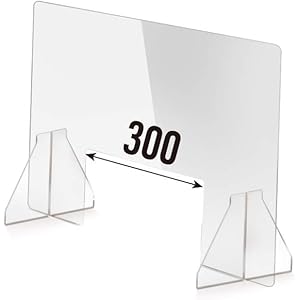 [即日発送][日本製] [アクリル板よりも割れにくいポリスチレン板] 透明 パーテーション W600×H600mm 特大…