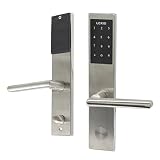 Probrico電子コードドアロックデジタルドアロックロック解除withリモートコントロール 1 Pack HMDLECM11SS-1Pack