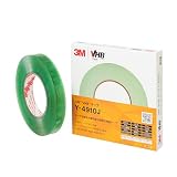 3M VHB テープ ガラス用 透明 Y-4910J, 透明, 幅19 mm x 1長さ10 m, 厚み1 mm, 個装