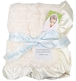 マイブランキー /　Luxe Blanket Luxe Snail Satin Ruffle （カラー：Cream） [並行輸入品]