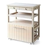 家電も置けるキッチンワゴン