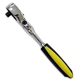 Wanson 1/4-Inch Drive Polished Quick Release Ratchet with 72-Tooth Oval Head