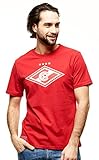 FC Spartak Moscow "クラシック" Tシャツ、ロシアサッカー X-Large