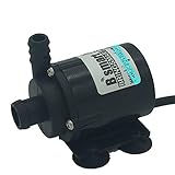 Bringsmart 小型水中ポンプ１２Ｖ 2.2M 200L/H　ＤＣ 小さい フィッシュタンク水循環ポンプ　６Ｖ 1.2M 150L/H　ブースターポンプ　水族館ポンプ　ブラシレスポンプ　水冷パソ