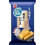 岩塚製菓 田舎のおかき 塩味８本 ×12