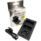 SIXOCTAVE DMW-BLE9 / DMW-BLG10 用 デュアル USB 急速互換充電器 カメラ バッテリー チャージャー DMW-BTC9 [バッテリー2個まで同時充電可能 純正 互換電池共に対応 ] パナソニック ルミックス DMC-GF3 / DMC-GF5 / DMC-GF6 / DMC-GX7 / DMC-GX7 Mark II / DMC-TZ85 / DC-TZ90 / DC-TZ95 / DMC-GX7MK2 / DMC-GX7MK3 / DMC-TX1 / DMC-LX100 / DC-TX2 / DC-TX2D / DC-LX100M2 / DC-GX7MK3L / DC-G100 / DC-G100V-K カメラ対応