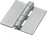 [N-2335930]ＴＲＵＳＣＯ　スチール製特厚溶接蝶番　全長１５３ｍｍ　（２個入） 1000W153