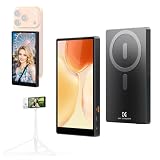 K&F CONCEPT スマホ用 5インチ ワイヤレス 自撮り モニター MagSafe対応 磁気吸着 スマホ外付け ディスプレイ タッチパネル 4K 120fps 動画 撮影 リモコン 50m 遠隔操作 多言語設定 可能 ビデオ撮影/動画編集/Vlog/ライブ配信用