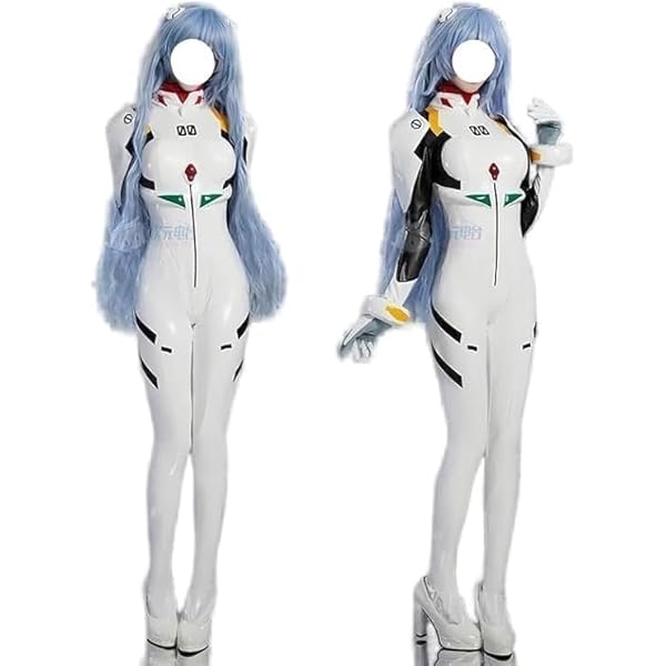 Amazon.co.jp: [PAMEENCOS] 綾波レイ プラグスーツバージョンコスプレ