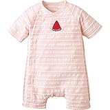 ラップクラッチ夏丈(ピコピコボーダー)《コンビミニ》 60～70 ライトピンク