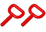 Chewy Tubes Super Chew Knobby, 2 Pack, Red by Chewy Tubes [並行輸入品]