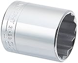 Wright Tool 31-22MM 3/8 Drive 12 Point Standard Metric Socket, 22mm by Wright Tool
