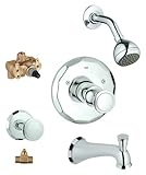 Grohe kts19265 – 34124rv4 – 000 Kensingtonタブとシャワーバルブキット