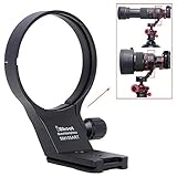 iShoot 82mmカメラリング式三脚座、 三脚マウントリング、レンズサポート襟、レンズブラケット襟、三脚ソケット, シグマ Sigma 100-400mm f/5-6.3 DG DN OS ＆ Sigma 105mm f/1.4 DG HSM Art 用, ボトムは1/4 3/8 ネジ穴付きのクイックリリースプレート, ARCA-SWISS雲台/三脚ボールヘッドクランプを対応