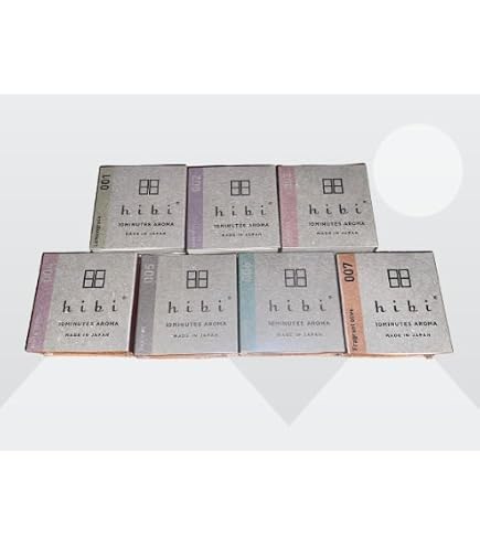 Amazon.co.jp: Hibi 10MINUTES AROMA 5種の香りギフトボックス お香