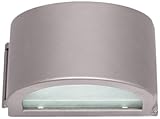 Hubbellアウトドアrdic70p8plコンパクト半径壁取り付け用燭台with 70 W PSMHクアッドランプ、プラチナ