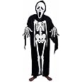 [meymuse] メイミューズ スクリーム がいこつ 骨 コスプレ ハロウィン 仮装 大人 用 おばけ マスク ホラー お面 かぶりもの 男の子 (大人)