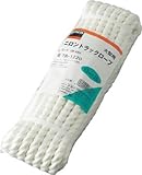 TRUSCO ビニロントラックロープ 白 12mm×30m 3つ打タイプ TR1230