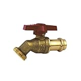 red-whiteバルブ12rw5029真鍮ezpressホースBibb、1 / 2 "