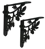 Nach js-90 – 426lブランチNの枝の壁シェルフブラケットLarge。9。" Pack of 2 ( 9.05 X 9.05 X 2.16inch。)