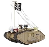 プラッツ ガールズ＆パンツァー最終章 Mk.IV戦車 大洗女子学園 サメさんチーム ぷちサメさんチーム付き特別版 1/32スケール プラモデル GP-58