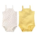 Baby Nest 二枚組 キャミソールロンパース 肌着 ベビー服 夏 女の子 男の子 綿 セット2 6-9M