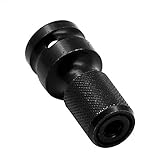 F Fityle 六角シャンクコンバータ　1/2ドライブ〜1/4　コンバータ　クイック　リリースドライバビットアダプタ