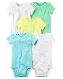 Carter's(カーターズ) ボディースーツ 5枚セット 24M ホワイト×カメさん 半袖 ベビー 子供 男の子 ロンパース [並行輸入品]