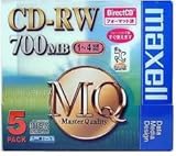 maxell CDRW 700MB ダイレクト 5枚 [CDRWD80MQ1P5S]