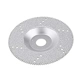 P Prettyia ダイヤモンドカッティングディスク　カッティングホイール　研磨材　穴付き　シルバー