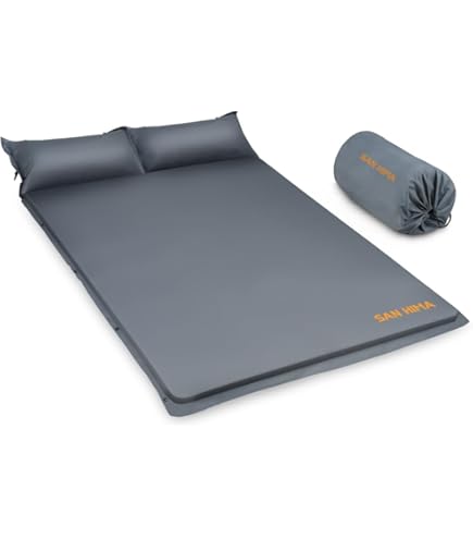 アウトドア寝具 Coleman High Peak Mattress 10cm Coleman Self-Inflating High Peak Big Mat Double : Amazon.com
